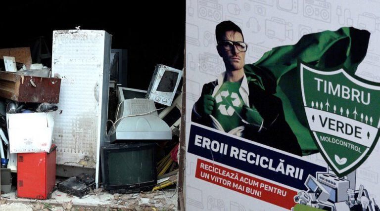 Elevii din comuna Egorovca și-au arătat grija față de mediu, colectînd deșeurile electronice din localitate.