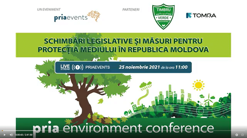 MoldControl – partener al Conferintei PRIA Environment Republica Moldova