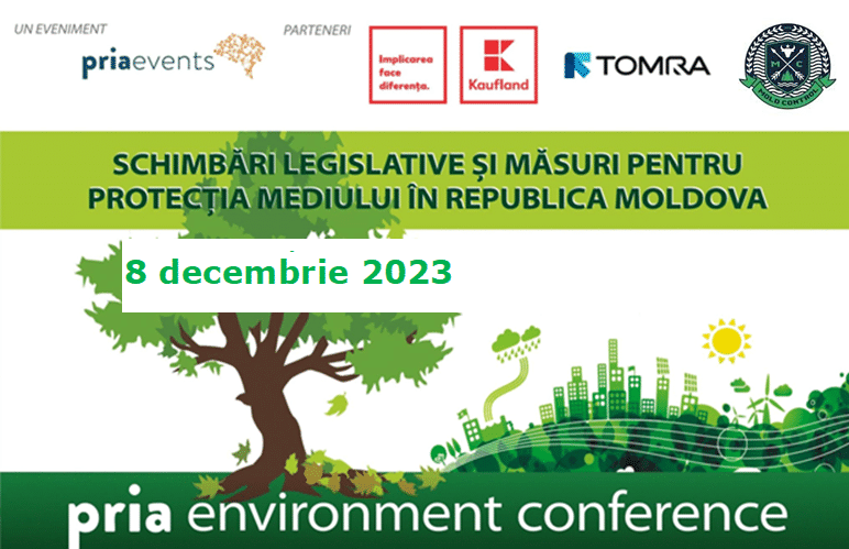 MOLDCONTROL – partener al Conferinței PRIA Environment Republica Moldova